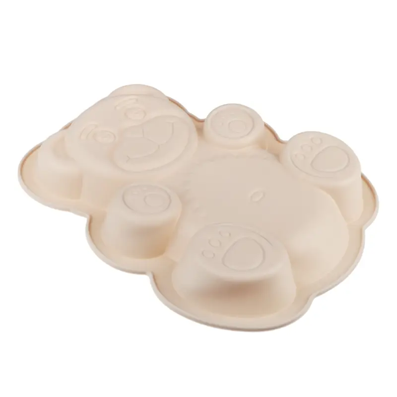 VETTA Форма силиконовая 27х21х3.6см, "Медвежонок", 3 цвета