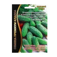 Семена Огурец "Таганай" F1 ультраранний, партенокарпический, для открытого грунта, 5 шт