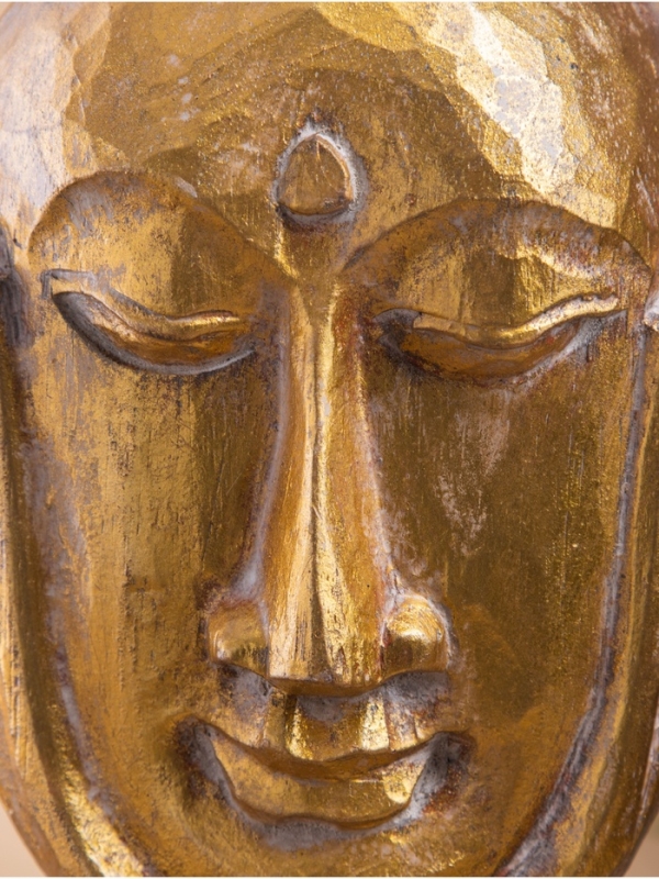 Сувенир интерьерный  Сувенир интерьерный "Маска в руках" дерево, 20х13х35 см