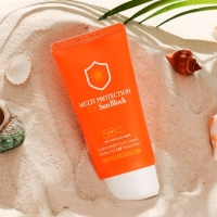 Солнцезащитный крем для лица,3W Clinic Multi Protection UV Sun Block SPF50+/PA, 70 мл