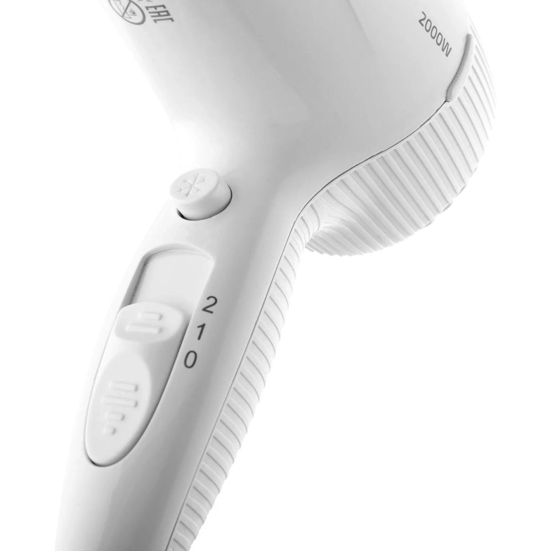 Фен настенный BRAYER BR3021, 2000ВТ,2скор, 2реж нагрева, концентратор,1,8 м