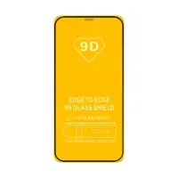 Защитное стекло iPh 12/12 Pro (6.1) Full Glue с рамкой 2.5D черное (25 шт./уп.)
