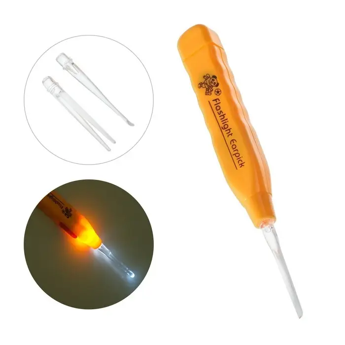 Палочка для чистки ушей Luazon LES-03, LED-подсветка, 3 насадки, от батареек (в комплекте) Палочка для чистки ушей Luazon LES-03, LED-подсветка, 3 насадки, от батареек (в комплекте)