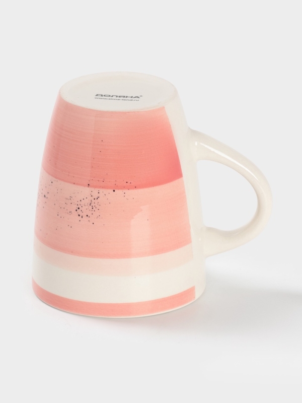 Кружка Доляна Кружка Доляна "А-ля Прима" 360мл, 13х9х10,5, цвет розовый