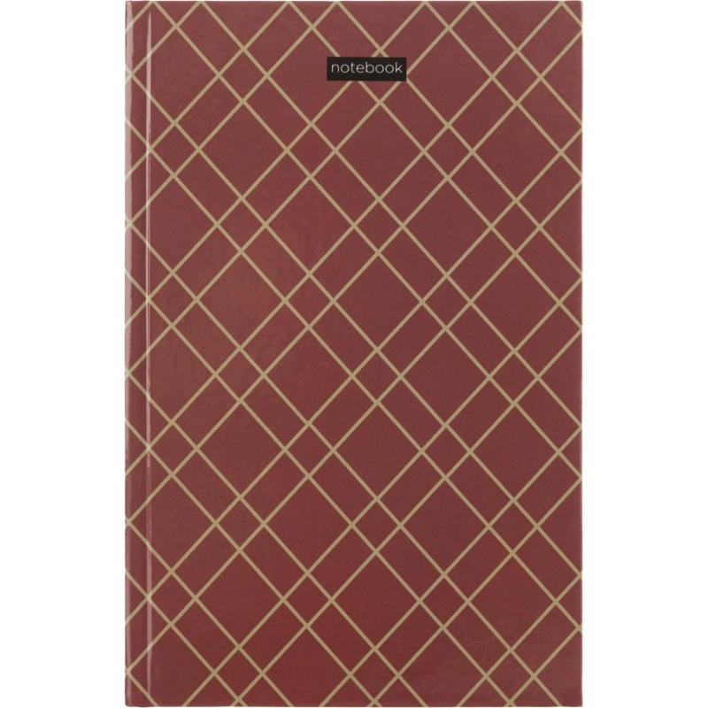 Ежедневник недатированный 7БЦ,пленка глянц,А5,128л Attache, бордовый