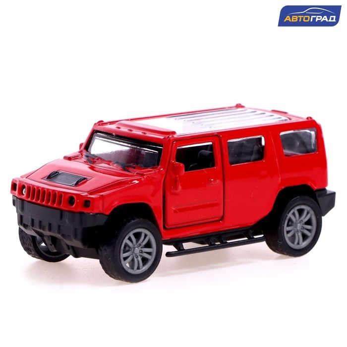 Машина металлическая «Джип», 1:48, инерция, открываются двери, МИКС Машина металлическая «Джип», 1:48, инерция, открываются двери, МИКС