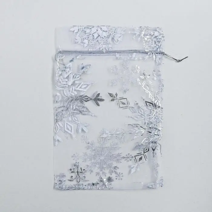 Мешочек подарочный органза «С Новым годом!», 16 х 24 см +/- 1.5 см Мешочек подарочный органза «С Новым годом!», 16 х 24 см +/- 1.5 см