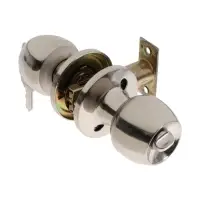 Защелка 1203, с ключом, цвет матовый никель