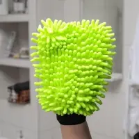 Варежка для уборки для сложных загрязнений, 22&times;15 см, микрофибра букли двухсторонняя