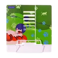 Подставка для книг &laquo;Котик&raquo;, металл, 21&times;20.5&times;16.5 см