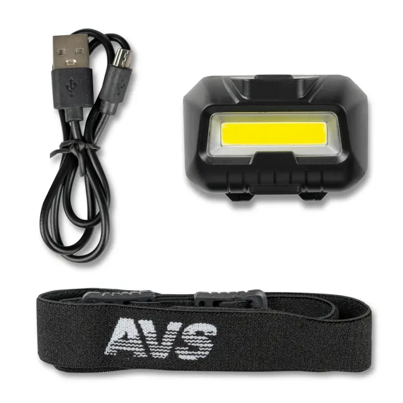 Фонарь налобный AVS HLA-31 (акб)