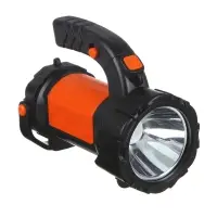 Фонарь прожектор тм ЕРМАК, 1LED+1COB, аккумулятор 2400мАч, USB, 91х137х175 мм, пластик, красный свет