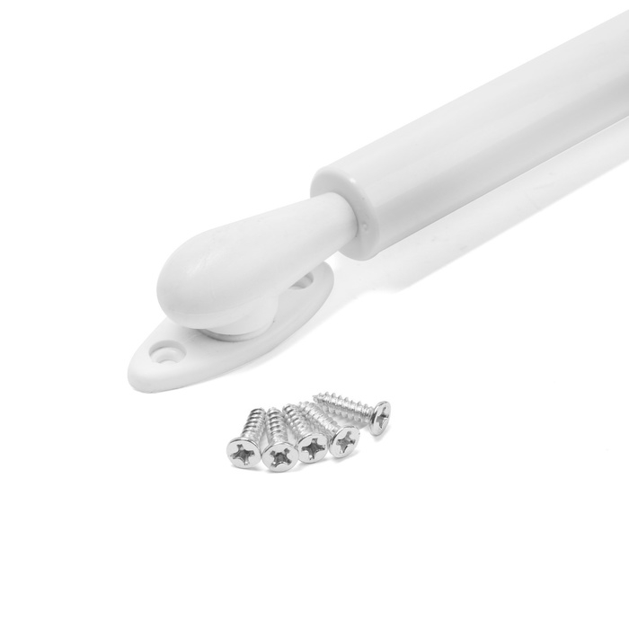 Газовый лифт ТУНДРА GG060WH, 60N, с доводчиком, цвет белый, 2 шт TMP Газовый лифт ТУНДРА GG060WH, 60N, с доводчиком, цвет белый, 2 шт TMP