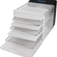 Сушка для фруктов и овощей HYFD-8800 12под. 600Вт