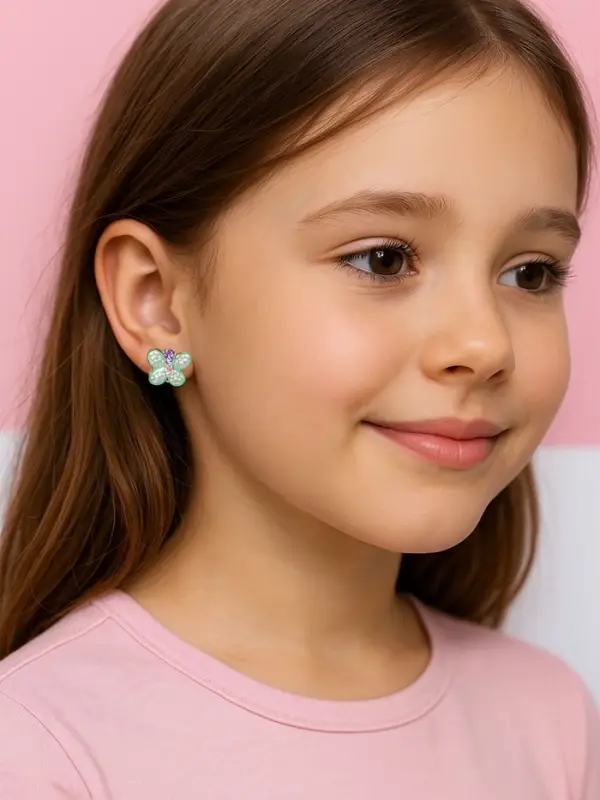 Серьги-клипсы детские на магните Выбражулька &laquo;Ассорти&raquo;, 3 пары