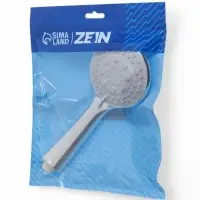 Лейка для душа ZEIN Z0502, 5 режимов, средняя, d=95 мм, пластик, цвет хром