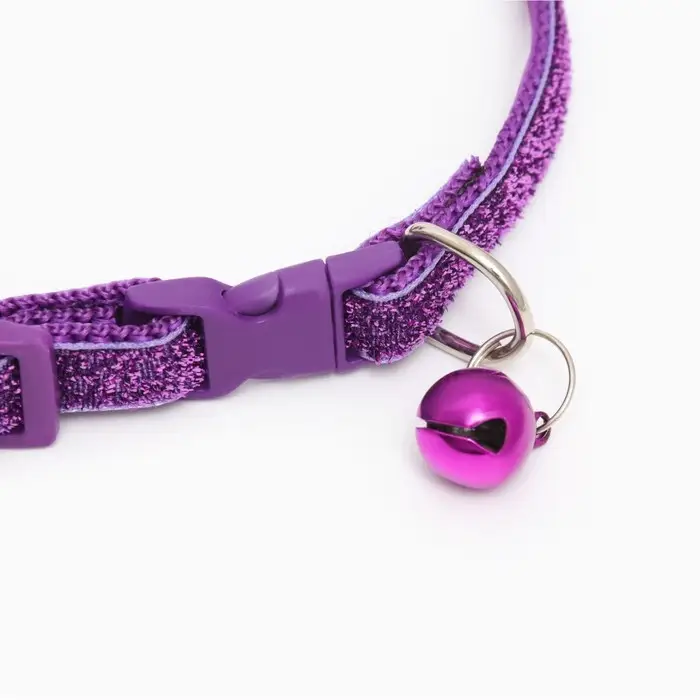 Ошейник Ошейник "Шик", 33 х 1 см, фиолетовый