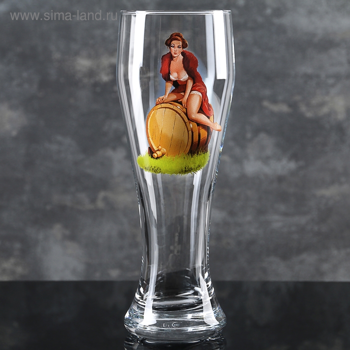 Стакан пивной Pin-up Beer, стеклянный, 500 мл, рисунок микс Стакан пивной Pin-up Beer, стеклянный, 500 мл, рисунок микс