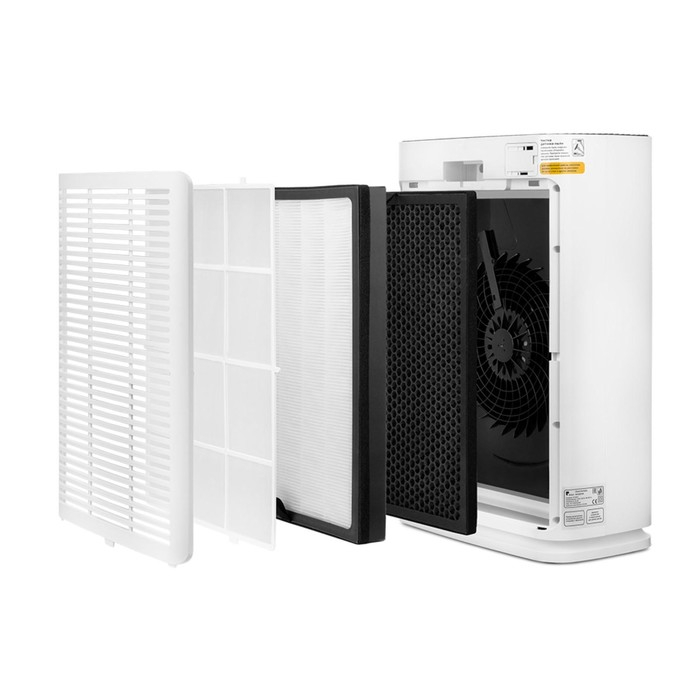 Очиститель воздуха Kitfort КТ-2824, 45 Вт, 310 м³/ч, до 40 м2, белый Очиститель воздуха Kitfort КТ-2824, 45 Вт, 310 м³/ч, до 40 м2, белый