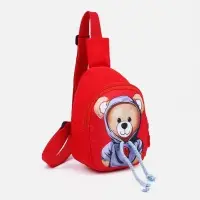Сумка детская через плечо, цвет красный Сумка детская через плечо, цвет красный