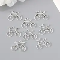 Декор металл для творчества "Велосипед с сердцами" (А15503) 2,4х3,1 см Декор металл для творчества "Велосипед с сердцами" (А15503) 2,4х3,1 см