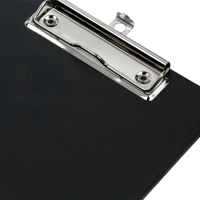 Папка-планшет  A5 с верх.створкой, черный Россия