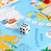 Игра - бродилка ГЕОДОМ &laquo;Чудеса света&raquo;, 59&times;42 см, МИКС