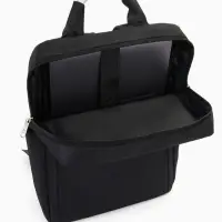 Рюкзак городской на молнии, наружный карман, размер 29&times;11&times;43 см, чёрный