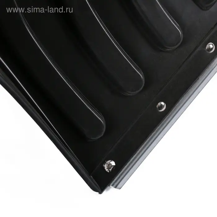 Лопата пластиковая, ковш 505 × 340 мм, с оцинкованной планкой, алюминиевый черенок, «Буран» Лопата пластиковая, ковш 505 × 340 мм, с оцинкованной планкой, алюминиевый черенок, «Буран»