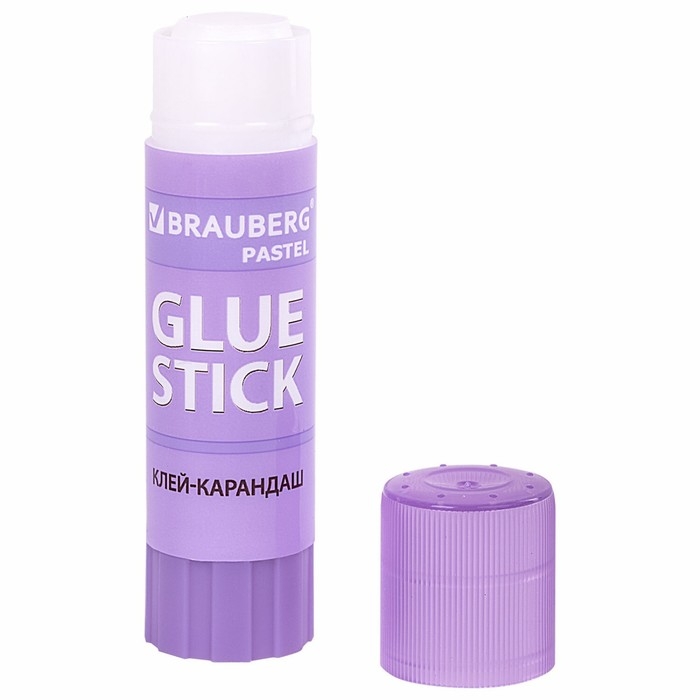 Клей-карандаш PVP 15г BRAUBERG PASTEL, Набор 4шт , блистер 271250 Клей-карандаш PVP 15г BRAUBERG PASTEL, Набор 4шт , блистер 271250