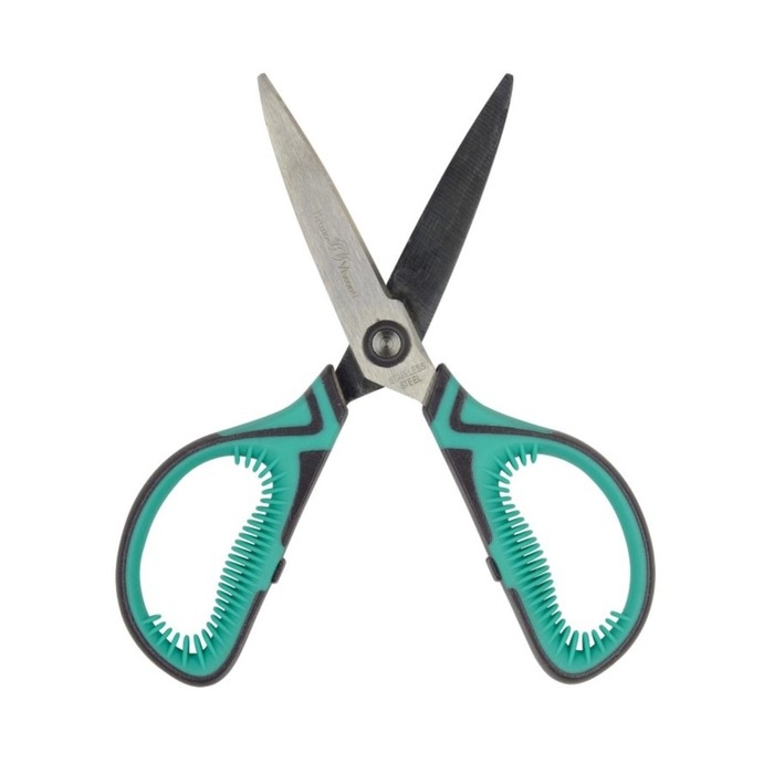 Ножницы канцелярские 14,5 см BrunoVisconti Profycut, прорезиненные ручки Ножницы канцелярские 14,5 см BrunoVisconti Profycut, прорезиненные ручки