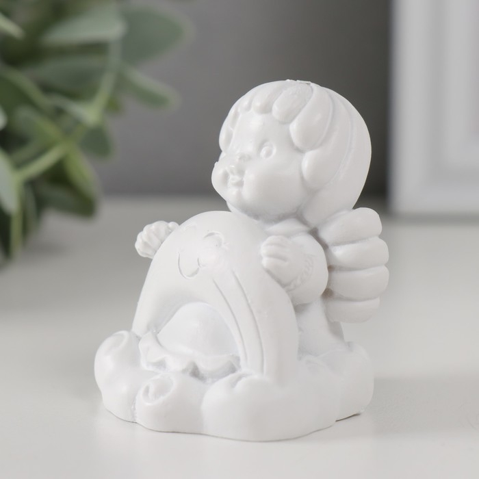 Сувенир полистоун Сувенир полистоун "Малыш-ангел на облачке" МИКС 5х4,5х5 см