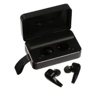 Наушники беспроводные VBT 1.29, TWS, вакуумные, Bluetooth 5.0, 3500 мАч, водонепроницаемые, чёрные