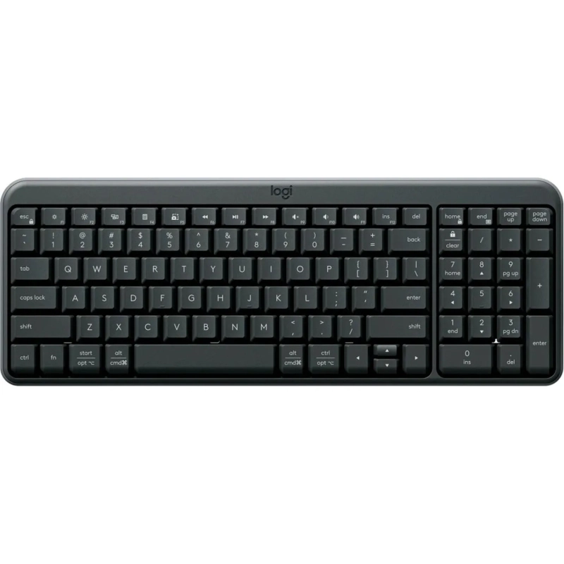 Клавиатура Logitech K251 черный беспроводная BT Multimedia (920-013363)