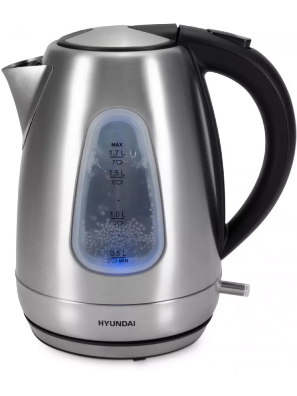 Чайник HYK-S7407 1,7л 2200Вт серебристый (металл)