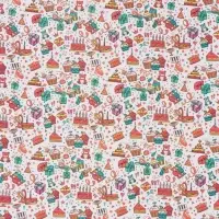 Бумага упаковочная &laquo;Угощения&raquo;, глянец, 70&times;100 см