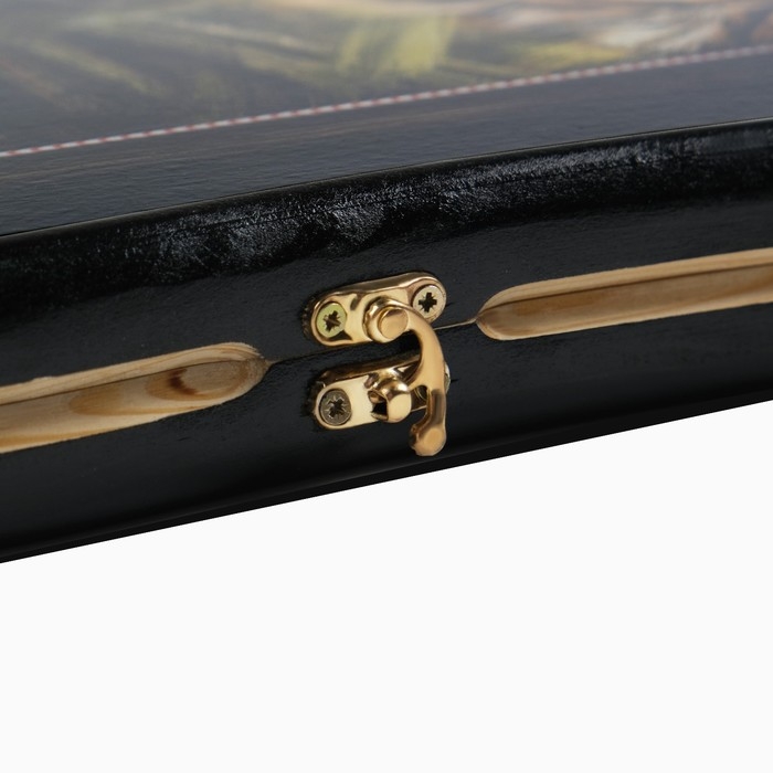 Нарды деревянные большие, настольная игра Нарды деревянные большие, настольная игра "Тигр", 50 х 50 см, с шашками