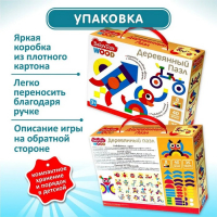 Пазл деревянный 40 элементов, Вaby Toys