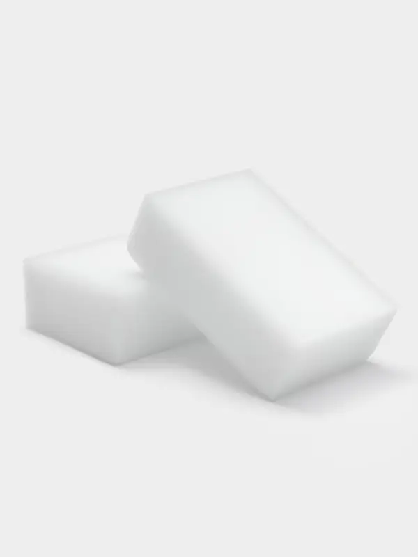 Губки меламиновые для удаления пятен Доляна, 2 шт., 9&times;6&times;3 см