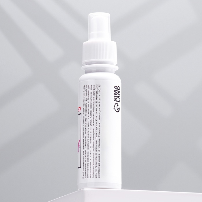 Спрей для приучения к туалету "МОЙ ВЫБОР" для кошек и собак, 100 мл