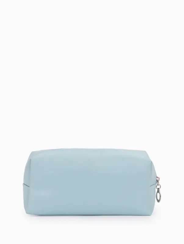 Косметичка дор Одноцвет 19*7,5*8,5, отд на молнии, голубой