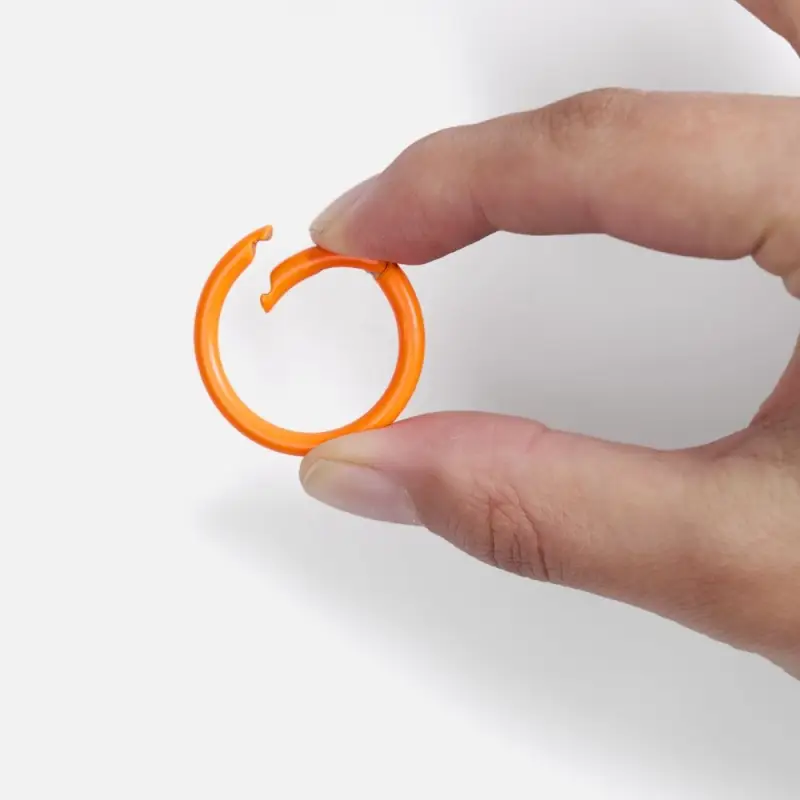 Карабин-кольцо Claus, L, оранжевый неон Карабин-кольцо Claus, L, оранжевый неон