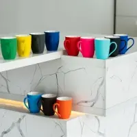 Кружка Good Morning с покрытием софт-тач, ярко-розовая (фуксия)