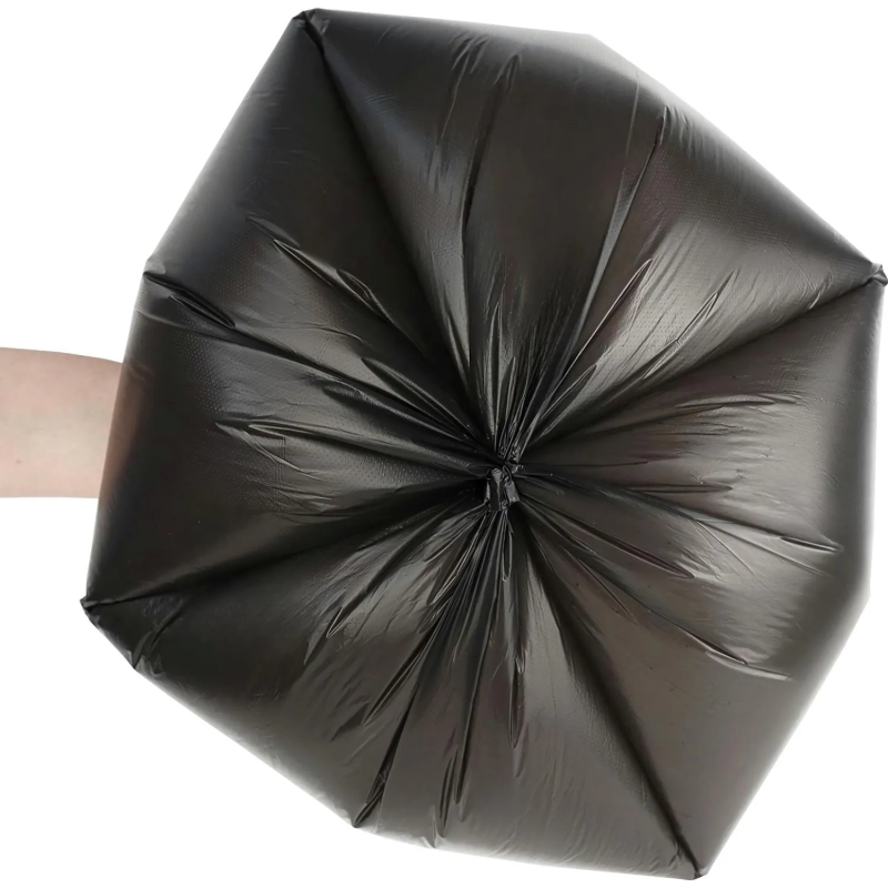 Мешки для мусора ПНД Элементари &nbsp;60л 15мкм 20шт/рул черный 60х80