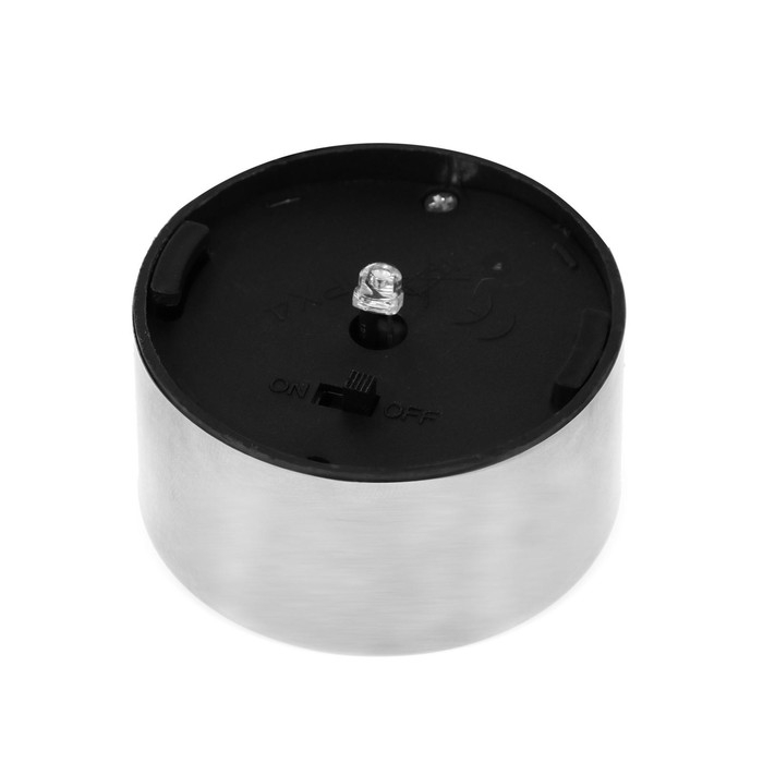 Садовый светильник на солнечной батарее «Матовый конус», 5 × 35 × 5 см, 1 LED, свечение белое