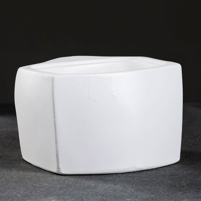 Кашпо - органайзер Кашпо - органайзер "Губы Давида" белое, 16х11,5х16см