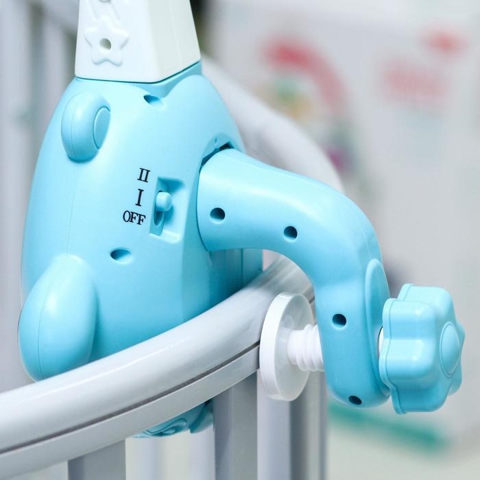 Мобиль музыкальный на кроватку «Мишка. Малыши», проектор, пульт, цвет МИКС Мобиль музыкальный на кроватку «Мишка. Малыши», проектор, пульт, цвет МИКС