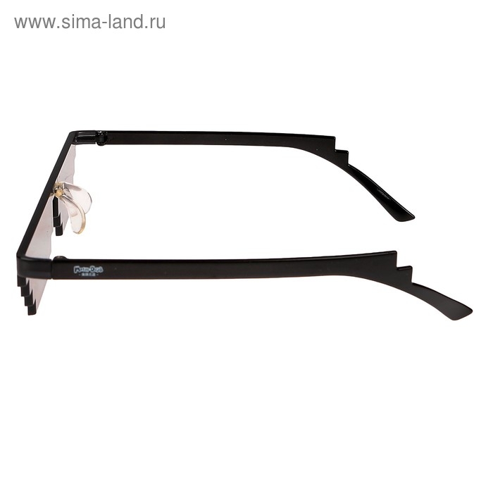 Очки солнечные пиксельные OneSun, uv 375, дужка 14.8 см, ширина 15.1 см, линза 6.2 х 3 см Очки солнечные пиксельные OneSun, uv 375, дужка 14.8 см, ширина 15.1 см, линза 6.2 х 3 см