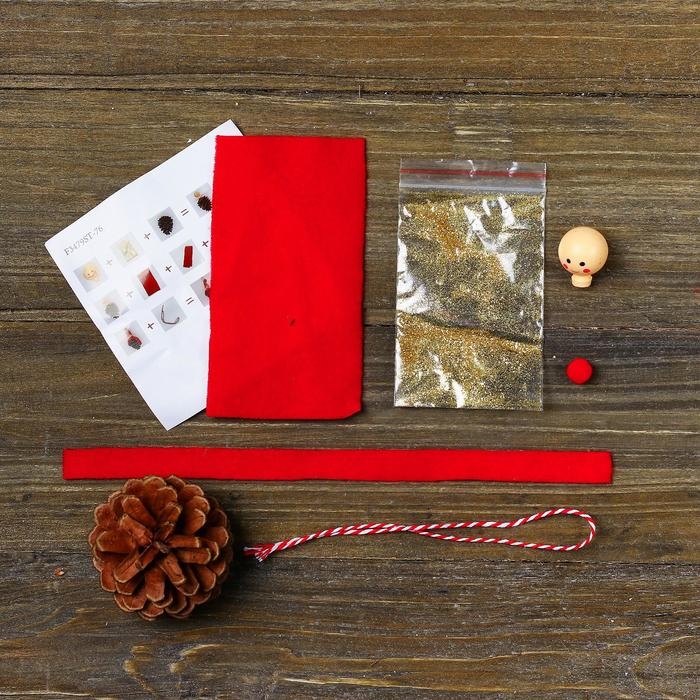 Набор для творчества - создай ёлочное украшение «Человечек» Набор для творчества - создай ёлочное украшение «Человечек»