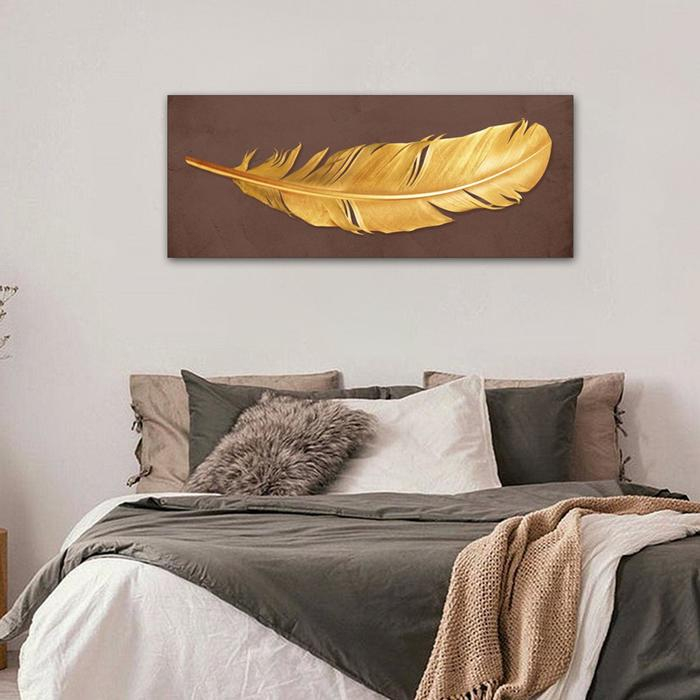 Картина «Перо», 100 х 40 см Картина «Перо», 100 х 40 см